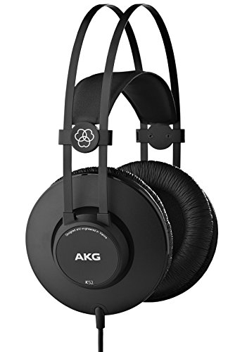 AKG Pro Audio K52 (K-52) Geschlossener Hochleistungs-Monitoring-Kopfhörer von AKG