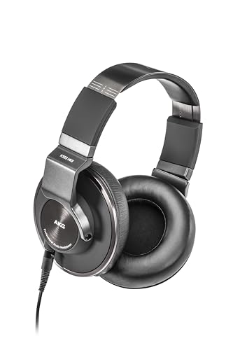 AKG Pro Audio K553 MKII Over-Ear, geschlossene Rückseite, Faltbare Studio-Kopfhörer, Schwarz von AKG