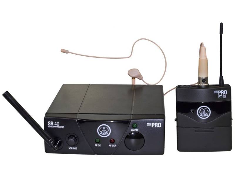 AKG WMS40 Mini Earmic Set ISM 2/864,375 MHz von AKG