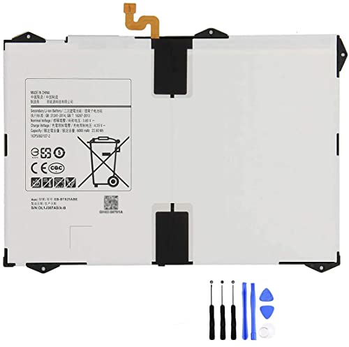 AKKEE EB-BT825ABE EB-BT825ABA Tablet Akku für Samsung Galaxy Tab S3 9.7 Inch SM-T820 SM-T825 SM-T825C SM-T825Y SM-T825N0 SM-T827V 3.8V 22.8Wh with Tools AKKEE EB-BT825ABE EB-BT825ABA Tablet Akku für Samsung Galaxy Tab S3 9.7 Inch SM-T820 SM-T825 SM-T825C SM-T825Y SM-T825N0 SM-T827V 3.8V 22.8Wh with Tools von AKKEE