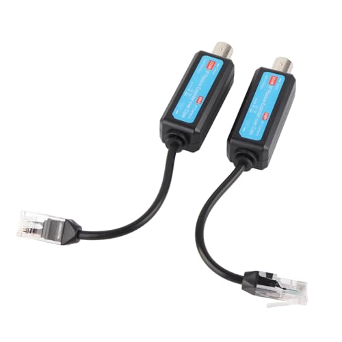 1P 10 100 Mbit/s 1CH Passiver IP-Koaxial-Sender-Empfänger-Extender für IP-NVR-Kamera 220 M Übertragungsentfernung Dieses Produkt Macht Koaxial-Ethernet zu Einem von AKLOSIPY