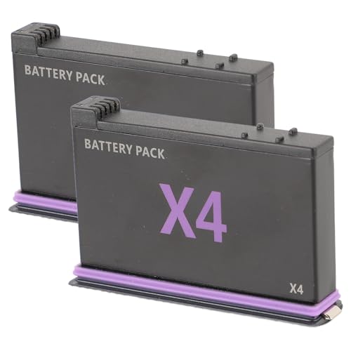 2500mAh Action Camera Batterie Ladegerät Hub Ersatz Akku für X4 mit PD Schnelllade Kaltwetterunterstützung 2 Slot -Ladegerät 2500mAh Action Camera Batterie Ladegerät Hub Ersatz Akku für X4 mit PD Schnelllade Kaltwetterunterstützung 2 Slot -Ladegerät von AKLOSIPY