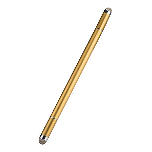4 In Touch SC -Actricitive Stylus mit 2 Stoffpunkten und 2 Discs für E Pho und Tablets - Ideal Zum Zeichnen und Spielen (Gold) von AKLOSIPY