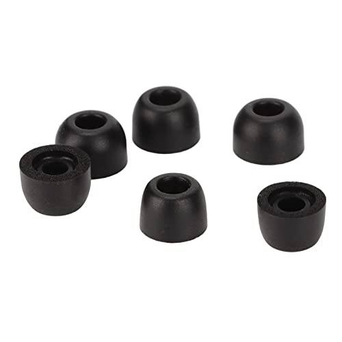 6pcs E -Lugs für Ohrhörer - Weiche, Komfortable und Langsame Ersatzspitzen in Mehreren Größen Erhältlich von AKLOSIPY