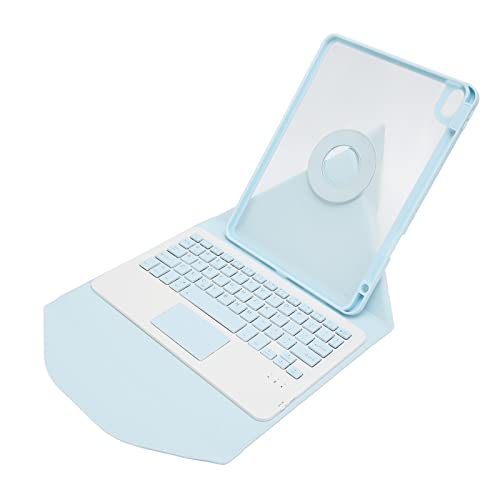 AKLOSIPY Tastaturgehäuse für Tablette 0.9in 5. Gen 2022 mit Magnetischer Abnehmbarer Tastatur und Eingebauter Bleistifthalter, (Blue) von AKLOSIPY