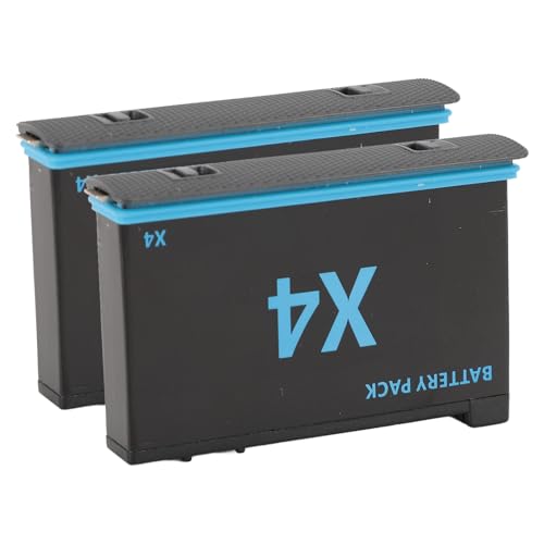 Action Camera Battery Lade -Hub 3 Slot USB C -Ladegerät für X4 mit 2X 2500 -mAh -Batterien Smart LED -Indikator und Schutzschaltung Action Camera Battery Lade -Hub 3 Slot USB C -Ladegerät für X4 mit 2X 2500 -mAh -Batterien Smart LED -Indikator und Schutzschaltung von AKLOSIPY
