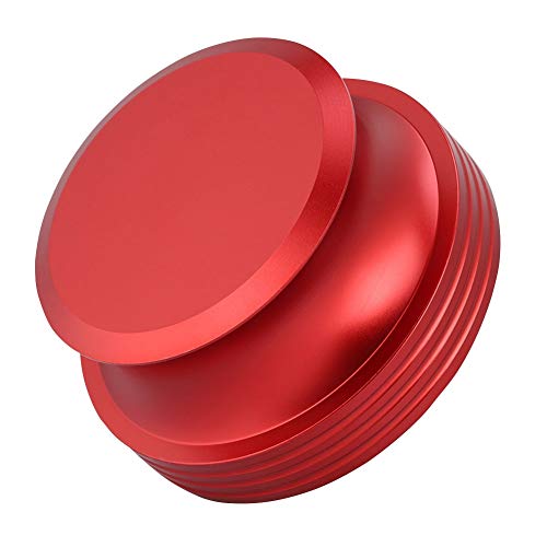 Aluminium -Rekord -Gewichtsklemme für Stabilisator mit Verbesserter Klangqualität (Rot) von AKLOSIPY