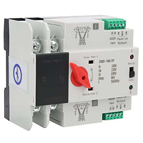 Compact Dual Power Automatic Transfer Switch mit Silber S für Erweiterte und Leistung Compact Dual Power Automatic Transfer Switch mit Silber S für Erweiterte und Leistung von AKLOSIPY