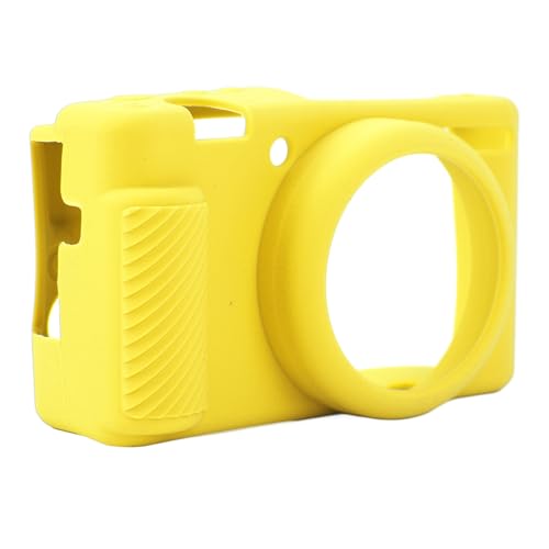 Kamera -Silikon -Schutzhülle für ZV1F ZV1M2 Soft, Schrubch, Leichter Ärmel Bietet Einen Komfortablen Griff und Einen Einfachen Zugang zu Tasten (Yellow) von AKLOSIPY