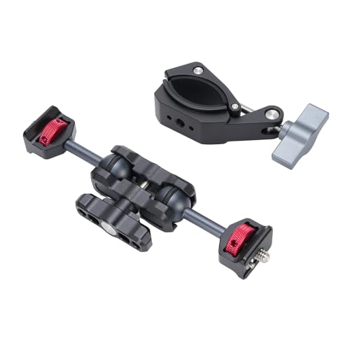 Kameraarmhalterung Klemme 360 ° Drehkugel Kopf Aluminiumlegierung Klemmmontage für DSLR -Kameras mit 55 Mm Anti -Schlupf -Pad 1/4 -Zoll -Schraube für Fotografie -Video Kameraarmhalterung Klemme 360 ° Drehkugel Kopf Aluminiumlegierung Klemmmontage für DSLR -Kameras mit 55 Mm Anti -Schlupf -Pad 1/4 -Zoll -Schraube für Fotografie -Video von AKLOSIPY
