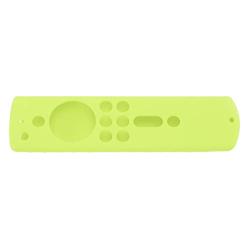 Schocksicheres Silikongehäuse für TV S 4K-Fernbedienung mit I-Slip G Schwarz (Leuchtendes Grün) von AKLOSIPY