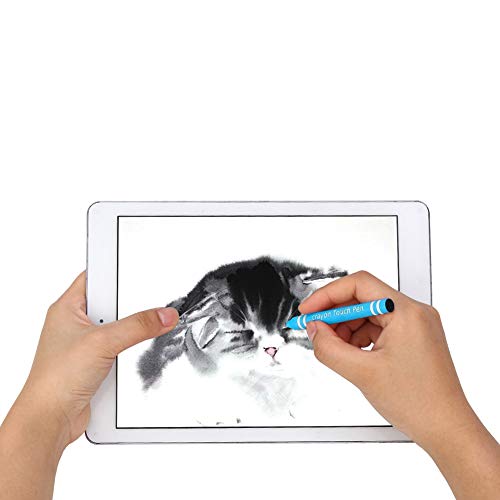 Touch Stylu für Tablets – Hochempfindlicher Touch Sc Pen, I-Scratch Stylus Touch Pen, für Touch-Geräte, e Color (Blue) von AKLOSIPY