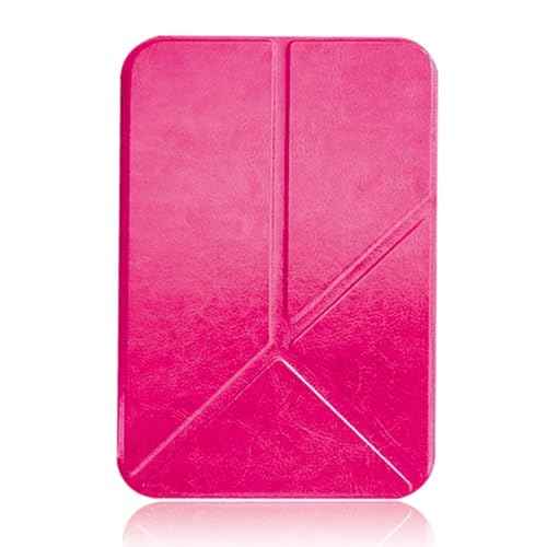 Hülle für Amazon Kindle 3 D00901 Handyhülle für Kindle 3 D00901 PU Leder Flip Ultradünne Leichte Schutzhülle mit automatischer Sleep/Wake Funktion (Rose Red) von AKLiSa