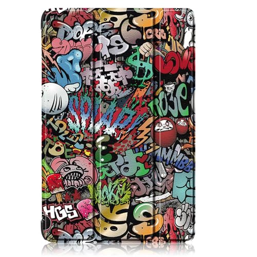 Schutzhülle mit Standfunktion für Teclast P50 / P50S Tablet 11 Zoll (27,9 cm), PU-Leder, schmal, mehrere Betrachtungswinkel, mit automatischer Wake-/Sleep-Funktion, Hartschalen-Schutzhülle (TY) von AKLiSa