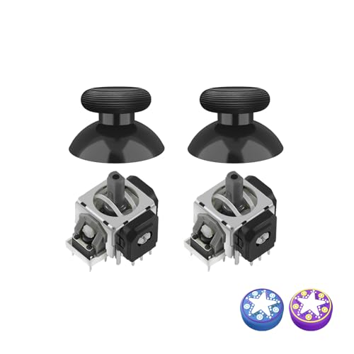 AKNES GuliKit TMR Elektromagnetische Joysticks für DualSense PS5 Controller, Stick Ersatz Zubehör für Playstation 5 Controller, inklusive Thumbstick Kappen AKNES GuliKit TMR Elektromagnetische Joysticks für DualSense PS5 Controller, Stick Ersatz Zubehör für Playstation 5 Controller, inklusive Thumbstick Kappen von AKNES