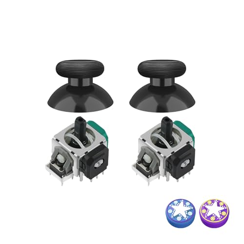 AKNES GuliKit TMR Elektromagnetische Joysticks für Xbox Series X/S Controller, Stick Ersatz Zubehör für Xbox Series X/S Controller, inklusive Thumbstick Kappen AKNES GuliKit TMR Elektromagnetische Joysticks für Xbox Series X/S Controller, Stick Ersatz Zubehör für Xbox Series X/S Controller, inklusive Thumbstick Kappen von AKNES