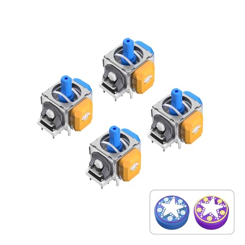 AKNES TMR Elektromagnetischer Joystick Ersatz für DualShock PS4 Controller, Anti-Drift Stick Reparatur Zubehör für Playstation PS4 Controller - 2 Paare AKNES TMR Elektromagnetischer Joystick Ersatz für DualShock PS4 Controller, Anti-Drift Stick Reparatur Zubehör für Playstation PS4 Controller - 2 Paare von AKNES
