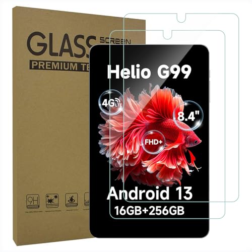 AKNICI 2-Stück PanzerglasFolie Schutzfolie für ALLDOCUBE iPlay 50 Mini Pro NFE/ALLDOCUBE iPlay 50 Mini Pro/ALLDOCUBE iPlay 50 Mini Tablet 8 Zoll, Gehärtetem Glas Panzerglasfolie Displayschutz,9H Härte von AKNICI