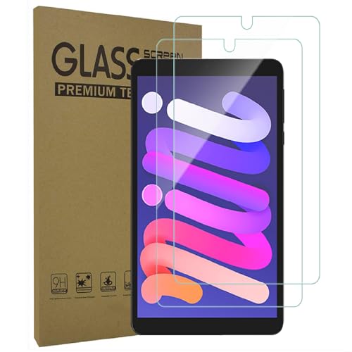 AKNICI 2-Stück PanzerglasFolie Schutzfolie für DOOGEE T20 Mini/DOOGEE T20 Mini Pro Tablet 8.4 Zoll, Gehärtetem Glas Panzerglasfolie Displayschutz, 9H Härte/Anti-Kratzer von AKNICI