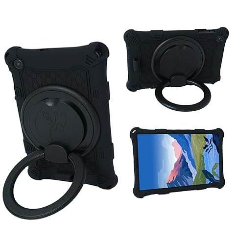 AKNICI 8,4 Zoll Silikon Hülle für ALLDOCUBE iPlay 50 Mini/ALLDOCUBE iPlay 50 Mini Pro Tablet, 360° Drehbarer Ständer/Griff/Integrierter Stifthalter, Schwarz AKNICI 8,4 Zoll Silikon Hülle für ALLDOCUBE iPlay 50 Mini/ALLDOCUBE iPlay 50 Mini Pro Tablet, 360° Drehbarer Ständer/Griff/Integrierter Stifthalter, Schwarz von AKNICI