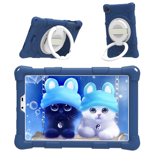 AKNICI Silikon Hülle für ALLDOCUBE iPlay 50 Mini Pro NFE/ALLDOCUBE iPlay 50 Mini/ALLDOCUBE iPlay 50 Mini Pro Tablet 8,4 Zoll/TCL Tab 8 LE 9137W/TCL Tab 8 WiFi 9132X, 360° Drehbarer Ständer, Dunkelblau AKNICI Silikon Hülle für ALLDOCUBE iPlay 50 Mini Pro NFE/ALLDOCUBE iPlay 50 Mini/ALLDOCUBE iPlay 50 Mini Pro Tablet 8,4 Zoll/TCL Tab 8 LE 9137W/TCL Tab 8 WiFi 9132X, 360° Drehbarer Ständer, Dunkelblau von AKNICI