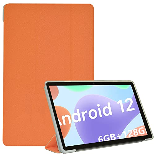 AKNICI Hülle für ALLDOCUBE iPlay 50 Tablet 10,36 Zoll/ALLDOCUBE iPlay 50 Pro, Ultra Dünn PU Leder Weiche TPU Rückseite Abdeckung Klappständer Schutzhülle für ALLDOCUBE iPlay 50/iPlay 50 Pro,Orange von AKNICI