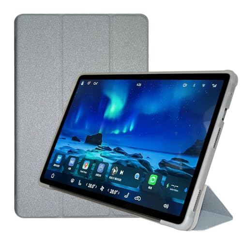 AKNICI Hülle für ALLDOCUBE iPlay 60 / ALLDOCUBE iPlay 60 Pro Tablet 11 Zoll, Ultra Dünn PU Leder Weiche TPU Rückseite Abdeckung Klappständer Schutzhülle für ALLDOCUBE iPlay 60 / iPlay 60 Pro, Silber von AKNICI