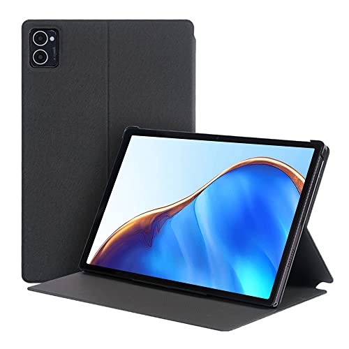 AKNICI Hülle für CHUWI HiPad XPro Tablet 10.51 Zoll, Ultra Dünn PU Leder Hart Rückseite Abdeckung Klappständer Schutzhülle für CHUWI HiPad XPro Tablet 10.51 Zoll, Auto Schlafen Wachen (Schwarz) von AKNICI