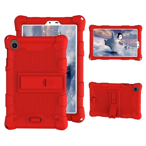 AKNICI Silikon Hülle für ALLDOCUBE iPlay 50 Mini Pro NFE/ALLDOCUBE iPlay 50 Mini/ALLDOCUBE iPlay 50 Mini Pro Tablet 8,4 Zoll/TCL Tab 8 LE Modell 9137W/TCL Tab 8 WiFi Modell 9132X, Rot von AKNICI