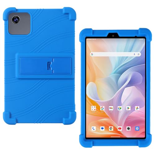 AKNICI Silikon Hülle für ALLDOCUBE iPlay 60 mini Tablet (8,7 Zoll, Android 15) mit Integrierter Ständer, Weiches Schutzhülle Cover Case für ALLDOCUBE iPlay 60 mini Tablet 8,7 Zoll, Blau von AKNICI