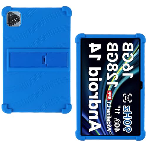 AKNICI Silikon Hülle für ALLDOCUBE iPlay60 Pro 11 Zoll Tablet Android 14 mit Integrierter Ständer, Weiches Schutzhülle Cover Case für ALLDOCUBE iPlay60 Pro 11 Zoll Tablet, Blau von AKNICI