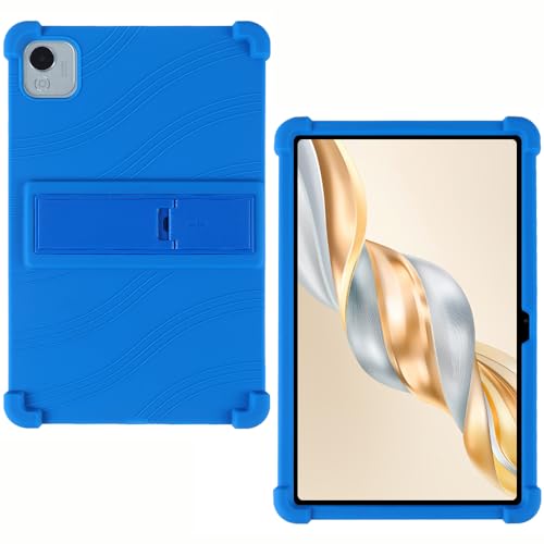 AKNICI Silikon Hülle für Honor Pad X9 Pro (ELN2-W09) Tablet 11.5 Zoll mit Integrierter Ständer, Weiches Schutzhülle Cover Case für Honor Pad X9 Pro Tablet 11.5 Zoll, Blau von AKNICI