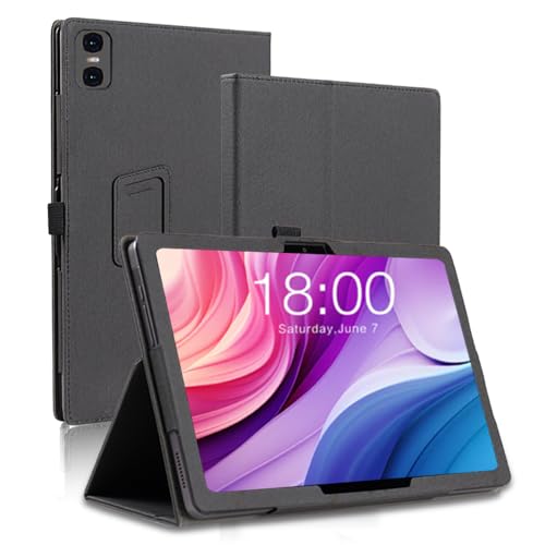 AKNICI Tablet Hülle für TECLAST T40HD 2K Tablet 10.4 Zoll/TECLAST T40 Air Gaming Tablet 10.4 Zoll, PU Leder Abdeckung Klappständer Case Cover Schutzhülle mit Handschlaufe Magnet von AKNICI