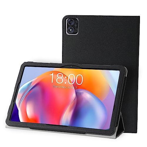 AKNICI Tablet Hülle für TECLAST T40S Tablet 10.4 Zoll, Auto Schlafen Wachen, Ultra Dünn PU Leder Abdeckung Klappständer Case Cover Schutzhülle für Tablet TECLAST T40S Tablet 10.4 Zoll (Schwarz) von AKNICI