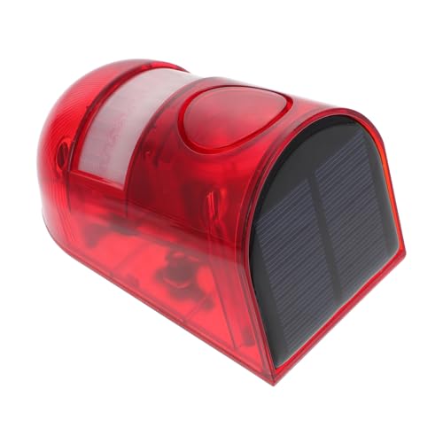 AKOOSY 1 Stück Solar-Sicherheitslicht Solarstromalarm blinkendes Sicherheitslicht Blitz-Warnlicht solar sicherheitsleuchte solarlampen f�r au�en Solar-Blitzlicht Solar-Alarmanlage Abs rot AKOOSY 1 Stück Solar-Sicherheitslicht Solarstromalarm blinkendes Sicherheitslicht Blitz-Warnlicht solar sicherheitsleuchte solarlampen f�r au�en Solar-Blitzlicht Solar-Alarmanlage Abs rot von AKOOSY