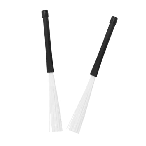 AKOOSY 2Stücke Nylon Trommelbürsten für Schlagzeuger Leichtes und Tragbares Zubehör für Percussion Instrumente Robuste Drahtbürsten für Kreative Klangerzeugung im Musikalltag AKOOSY 2Stücke Nylon Trommelbürsten für Schlagzeuger Leichtes und Tragbares Zubehör für Percussion Instrumente Robuste Drahtbürsten für Kreative Klangerzeugung im Musikalltag von AKOOSY