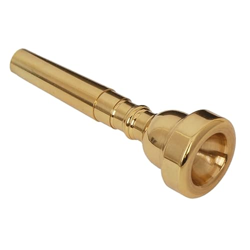 AKOOSY Goldener Mundmusikinstrumentenzubehör Mundstück Trompete Form Ersatz Musical von AKOOSY