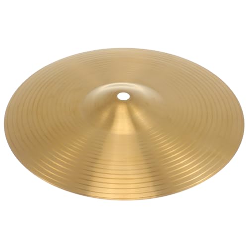 AKOOSY Messing Hi Hat Becken für Schlagzeug Langlebiges und Vielseitiges Percussion Instrument mit Traditioneller Oberfläche für Anfänger und Profis Starke Klangqualität AKOOSY Messing Hi Hat Becken für Schlagzeug Langlebiges und Vielseitiges Percussion Instrument mit Traditioneller Oberfläche für Anfänger und Profis Starke Klangqualität von AKOOSY
