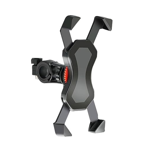 AKOOSY Schocksicherer Mobiltelefonständer motorradnavigation Scooter handyhalter Fahrrad Handyhalterung Anti-Shock Mountainbike-Telefonständer Fahrrad telefonständer Black AKOOSY Schocksicherer Mobiltelefonständer motorradnavigation Scooter handyhalter Fahrrad Handyhalterung Anti-Shock Mountainbike-Telefonständer Fahrrad telefonständer Black von AKOOSY