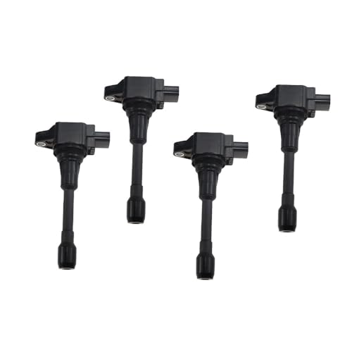 Zündschlüsselschalter 4 Stück Auto-Zündspule Für Tiida Für Cube Für Altima Für Rogue Für Juke Für Murano Für Sentra Für Versa Für X-Trail Für Micra Für Qashqai Für Zündschalter Zündschlüsselschalter 4 Stück Auto-Zündspule Für Tiida Für Cube Für Altima Für Rogue Für Juke Für Murano Für Sentra Für Versa Für X-Trail Für Micra Für Qashqai Für Zündschalter von AKOUFALL