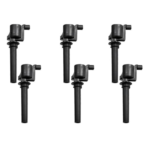 Zündschlüsselschalter 6PCS Zündspule Für Escape Für Freestyle Für Taurus Für Mercury 2M2Z-12029-AC 8M2E-12A366-AA DG-513 Zündschalter von AKOUFALL
