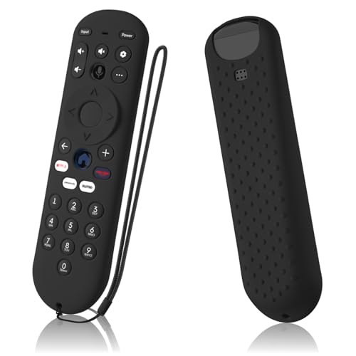 AKSHFETH Fernbedienung Abdeckung für Xumo Steam Box Remote Silikon Hülle Kompatibel mit Pioneer Xumo TV Remote Stoßfest Schutzhülle Silikon Hülle (Schwarz) von AKSHFETH