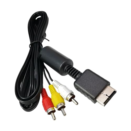 AKSIQIOL AV-Kabel für PS1, PS2, PS3, RCA Composite-Video-Audiokabel für HDTV/EDTV, Anschluss für Spielekonsolen und DVD-Player AKSIQIOL AV-Kabel für PS1, PS2, PS3, RCA Composite-Video-Audiokabel für HDTV/EDTV, Anschluss für Spielekonsolen und DVD-Player von AKSIQIOL