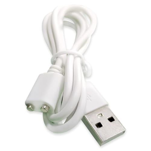 AKSIQIOL Magnetisches USB-Ladekabel, Ersatz-Ladekabel mit starkem Magnet für kabellose Massagegeräte und Smart-Geräte, 7 mm Dual-Pin, 0,8 m langanhaltendes, sicheres Laden AKSIQIOL Magnetisches USB-Ladekabel, Ersatz-Ladekabel mit starkem Magnet für kabellose Massagegeräte und Smart-Geräte, 7 mm Dual-Pin, 0,8 m langanhaltendes, sicheres Laden von AKSIQIOL