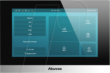 AKUVOX C315W-S - Inneneinheit für Video-Türsprechanlage von AKUVOX