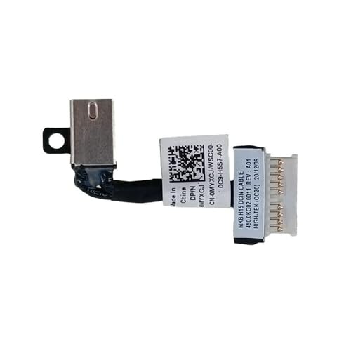AKUYAO DC IN Power Jack Harness Kabel Ladeanschluss für Dell Inspiron 7500 7501 Vostro 7500 7501 MYXCJ 0MYXCJ CN-0MYXCJ 450.0KG02.0021 450.0KG02.0011 von AKUYAO