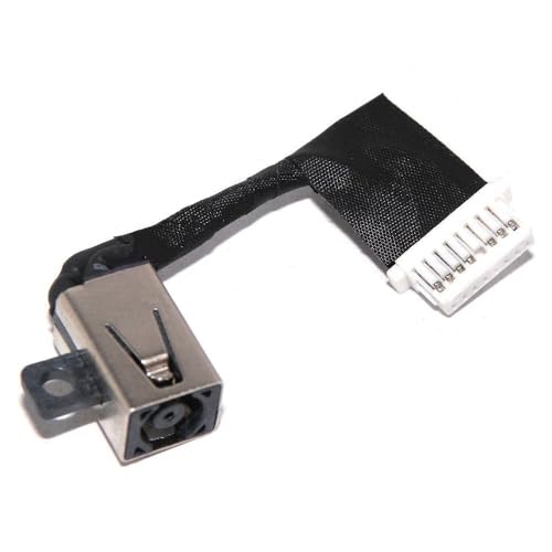 AKUYAO DC IN Power Jack Ladeanschluss Buchse Stecker Kabel für Dell Inspiron 13 7380 7370 7373 2-in-1 P83G P83G002 3FYH0 03FYH0 CN-03FYH0 450.0B502.0011 450.0B502.0001 von AKUYAO