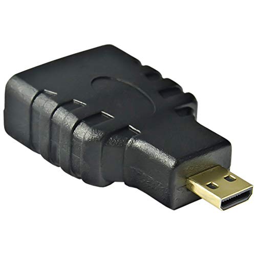 AKYGA AK-AD-10 HDMI auf Micro HDMI Adapter Buchse auf Stecker 1.4a vergoldet von AKYGA