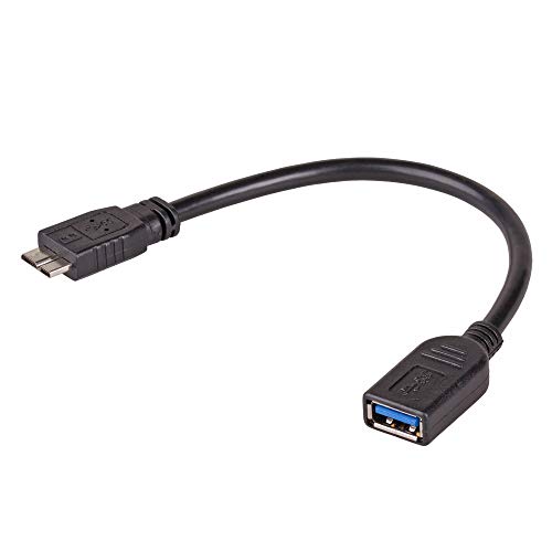 AKYGA AK-AD-30 USB A 3.0 Buchse auf Micro USB 3.0 Stecker OTG Adapter Kabel 15cm AKYGA AK-AD-30 USB A 3.0 Buchse auf Micro USB 3.0 Stecker OTG Adapter Kabel 15cm von AKYGA