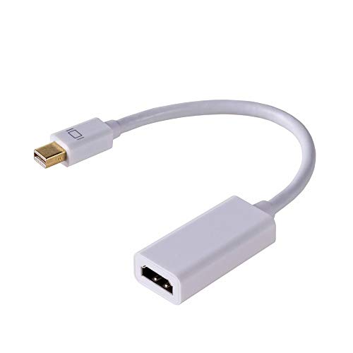 AKYGA AK-AD-38 Mini DisplayPort Male auf HDMI Female Adapter mit Audio weiß von AKYGA